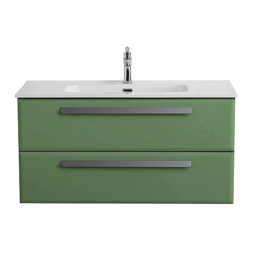 Тумба под раковину CEZARES ECO-CER-N-1000-2C-SO-PS-P фисташковый софт 1000x457 подвесная Тумба под раковину CEZARES ECO-CER-N-1000-2C-SO-PS-P фисташковый софт 1000x457 подвесная