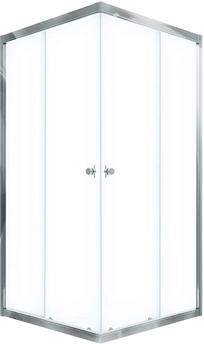 Душевой уголок DIWO Анапа 100х100, профиль хром глянец 569201 Душевой уголок DIWO Анапа 100х100, профиль хром глянец 569201