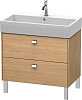 Картинка анонса товара «тумба под раковину duravit brioso br443501052 напольная 78 см европейский дуб»