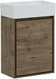 Тумба под раковину Aquanet Милан 45 дуб рустикальный 00339963 подвесная Тумба под раковину Aquanet Милан 45 дуб рустикальный 00339963 подвесная