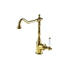 Смеситель для кухни Bravat Art River F775109G-1 цвет золото