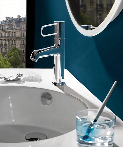 Смеситель для раковины Jacob Delafon Odeon Rive Gauche E21029-00-CP Смеситель для раковины Jacob Delafon Odeon Rive Gauche E21029-00-CP