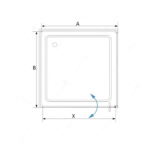 Душевой уголок RGW Stilvoll SV-43B (SV-02B + Z-050-3B) 06324308-014 Душевой уголок RGW Stilvoll SV-43B (SV-02B + Z-050-3B) 06324308-014