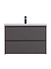 Тумба под раковину BelBagno KRAFT-750-2C-SO-GSO темно-серый матовый, 750x455x500