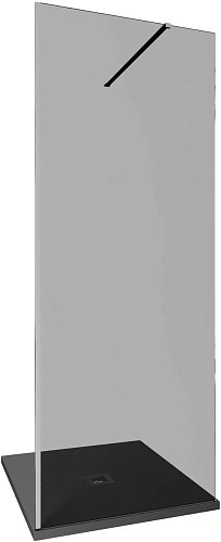 Душевая перегородка Allen Brau Infinity 1 80 3.21002.BA.T серебро брашированное Душевая перегородка Allen Brau Infinity 1 80 3.21002.BA.T серебро брашированное