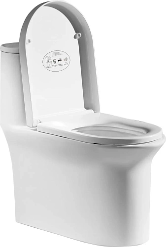 Унитаз напольный ARROW AB1802H белый без сиденья Унитаз напольный ARROW AB1802H белый без сиденья