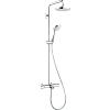 Картинка анонса товара «душевая система hansgrohe croma select s 180 2 jet с термостатом 27351400»