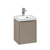 Картинка анонса товара «тумба под раковину villeroy &amp; boch subway 3.0 taupe / taupe c58402vm»