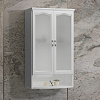 Шкаф Opadiris Риспекто подвесной, двухстворчатый, белый матовый, с матовым стеклом 00-00006078 Шкаф Opadiris Риспекто подвесной, двухстворчатый, белый матовый, с матовым стеклом 00-00006078