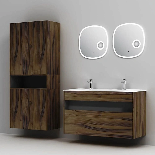 Тумба под раковину AM.PM Func M8FFUX1201OF pull-out, 120 см универсальная, дерево текстурированное Тумба под раковину AM.PM Func M8FFUX1201OF pull-out, 120 см универсальная, дерево текстурированное