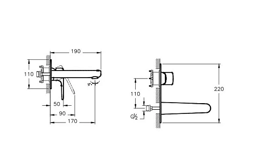 Смеситель для раковины Vitra Root Round A4272136EXP черный матовый Смеситель для раковины Vitra Root Round A4272136EXP черный матовый