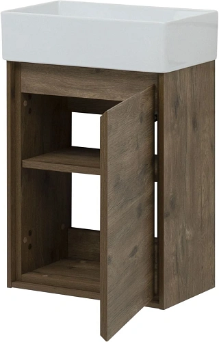 Тумба под раковину Aquanet Милан 45 дуб рустикальный 00339963 подвесная Тумба под раковину Aquanet Милан 45 дуб рустикальный 00339963 подвесная