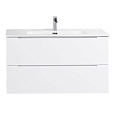 Детальная картинка товара «тумба под раковину belbagno etna-800-2c-so-bl-p bianco lucido подвесная 800x455»