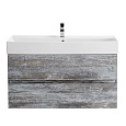 Тумба под раковину CEZARES MOLVENO 46-100-2C-SO-LG Legno Grigio 1000x460 подвесная Тумба под раковину CEZARES MOLVENO 46-100-2C-SO-LG Legno Grigio 1000x460 подвесная
