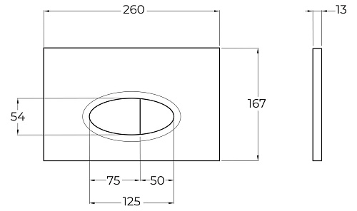 Инсталляция для унитаза BelBagno BB026 с клавишей смыва BB050CR.MAT Инсталляция для унитаза BelBagno BB026 с клавишей смыва BB050CR.MAT
