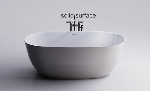 Ванна отдельностоящая Astra-Form Атрия 01010092 с интегрированным переливом, Solid Surface 1700х750 Ванна отдельностоящая Astra-Form Атрия 01010092 с интегрированным переливом, Solid Surface 1700х750