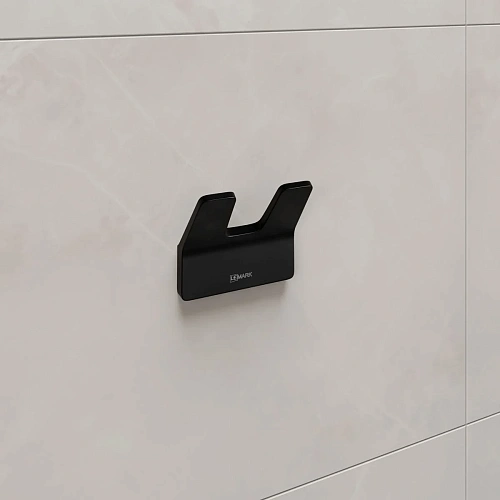 Крючок Lemark SMOOTH LINE чёрный матовый 9712005 Крючок Lemark SMOOTH LINE чёрный матовый 9712005