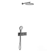Душевая система Vincea VSFW-422T2GM встраиваемая, термостатический, 2 режима, вороненая сталь Душевая система Vincea VSFW-422T2GM встраиваемая, термостатический, 2 режима, вороненая сталь