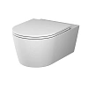 Унитаз подвесной AM.PM Func C8F1701MWSC FlashClean с сиденьем микролифт, белый матовый Унитаз подвесной AM.PM Func C8F1701MWSC FlashClean с сиденьем микролифт, белый матовый