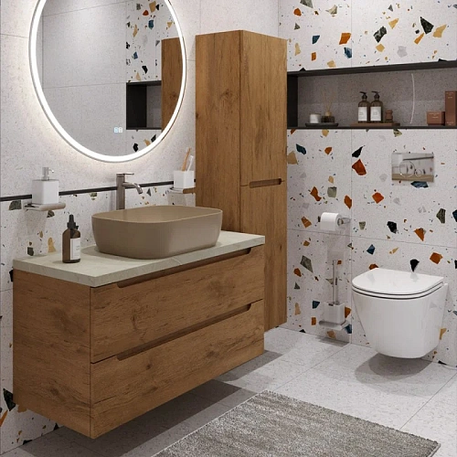 Тумба со столешницей и раковиной BelBagno ETNA 80 etna80rn-kepmco-1302h316-set подвесная ETNA80RN-KEPMCO-1302H316-SET Тумба со столешницей и раковиной BelBagno ETNA 80 etna80rn-kepmco-1302h316-set подвесная ETNA80RN-KEPMCO-1302H316-SET