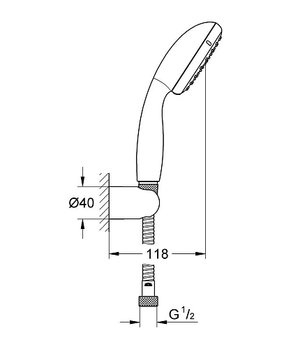 Комплект смесителей GROHE Eurosmart New смесители для ванны и раковины, душевой набор (123582) Комплект смесителей GROHE Eurosmart New смесители для ванны и раковины, душевой набор (123582)