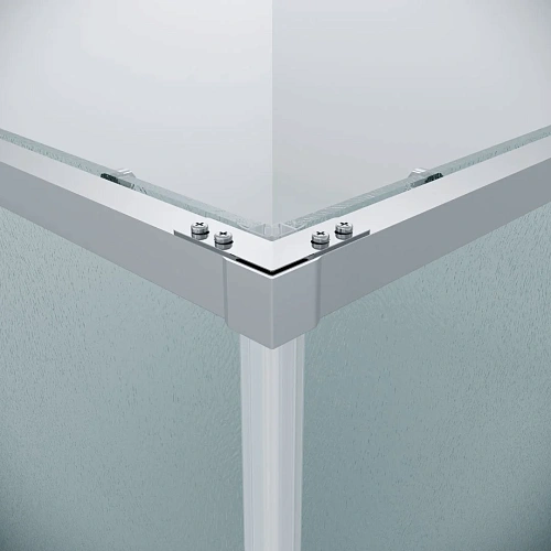 Душевая дверь GROSSMAN Galaxy 1/2.K33.01.70.10.02 (70x195) хром, стекло шиншилла Душевая дверь GROSSMAN Galaxy 1/2.K33.01.70.10.02 (70x195) хром, стекло шиншилла