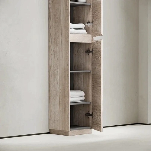 Шкаф-пенал Sancos Libra Floor PLB35FEG напольный дуб галифакс натуральный, 350х300х1870 мм Шкаф-пенал Sancos Libra Floor PLB35FEG напольный дуб галифакс натуральный, 350х300х1870 мм