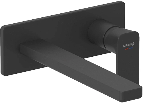 Смеситель для раковины Kludi RENON 422453975 черный матовый Смеситель для раковины Kludi RENON 422453975 черный матовый