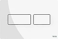 Клавиша смыва TECEsolid с двойной системой смыва для унитаза 9240432 Клавиша смыва TECEsolid с двойной системой смыва для унитаза 9240432