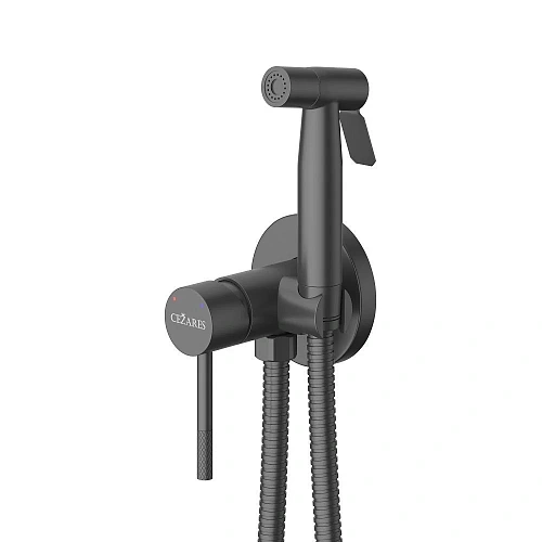 Гигиенический душ CEZARES RELAX-DIF-NOP черный матовый Гигиенический душ CEZARES RELAX-DIF-NOP черный матовый