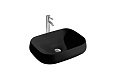 Раковина Aquatek AQ5526-MB 560x420x140, матовый черный, накладная
