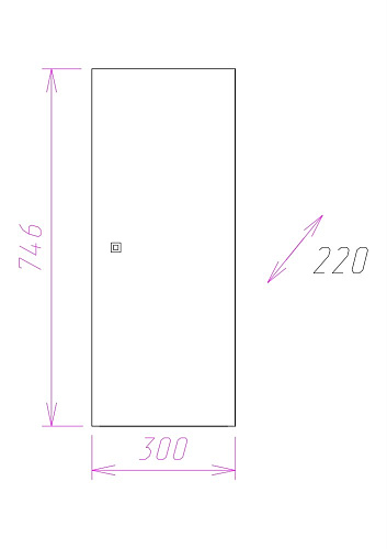 Шкаф Onika КРЕДО 30 303001 Шкаф Onika КРЕДО 30 303001