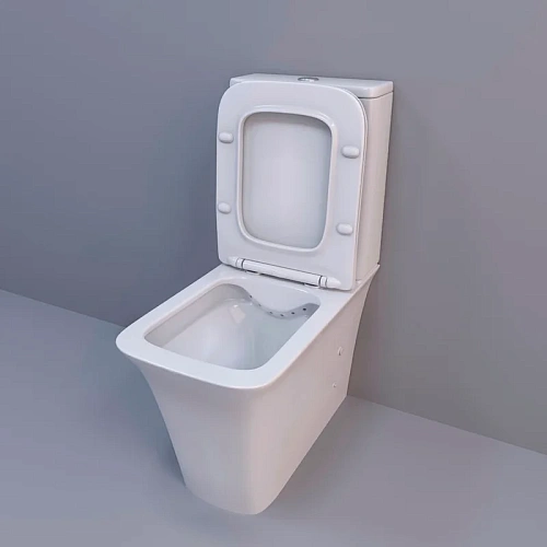 Унитаз напольный Ceruttispa ARNO CT7838 безободковый, сиденье микролифт Унитаз напольный Ceruttispa ARNO CT7838 безободковый, сиденье микролифт