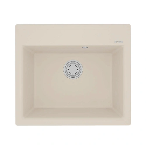 Кухонная мойка Lemark HANKA 570 врезная из кварцгранита, шампань 9910018 Кухонная мойка Lemark HANKA 570 врезная из кварцгранита, шампань 9910018