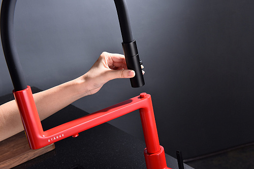 Смеситель для кухни Paulmark Tornado пламя To213402-FI Смеситель для кухни Paulmark Tornado пламя To213402-FI