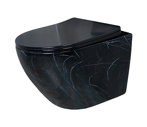 Унитаз подвесной Gid Bs2198 62227Y под камень глянцевый 49x36x35.5 с крышкой микролифт Унитаз подвесной Gid Bs2198 62227Y под камень глянцевый 49x36x35.5 с крышкой микролифт