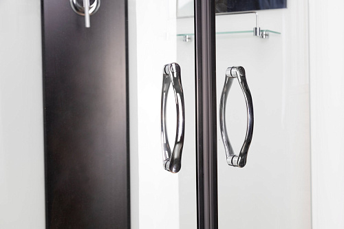 Душевая кабина Niagara Classic NG-6709-14BKG (1000х1000х2000)высокий поддон (45см) стекло прозрачное черные профиля 67091414BKG Душевая кабина Niagara Classic NG-6709-14BKG (1000х1000х2000)высокий поддон (45см) стекло прозрачное черные профиля 67091414BKG