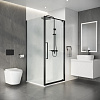 Душевой уголок Niagara Nova NG-35-8AGR-A90GR-34 (80х90х195) прямоугольник, распашная, графит, стекло прозрачное Душевой уголок Niagara Nova NG-35-8AGR-A90GR-34 (80х90х195) прямоугольник, распашная, графит, стекло прозрачное