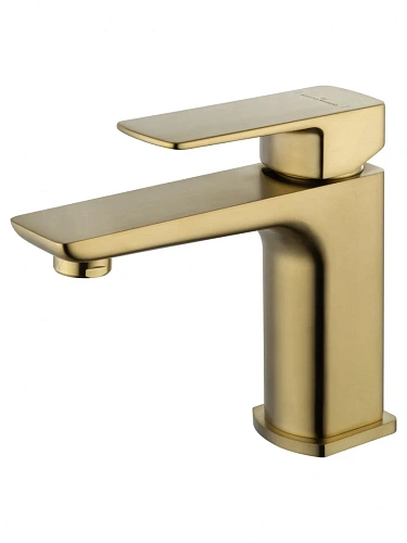 Смеситель для раковины Wonzon & Woghand брашированное золото (WW-88139003-BG) Смеситель для раковины Wonzon & Woghand брашированное золото (WW-88139003-BG)