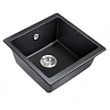 Кухонная мойка Milacio Leon 45 Cuarzo (MC.77091), черный матовый Кухонная мойка Milacio Leon 45 Cuarzo (MC.77091), черный матовый