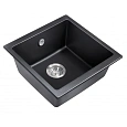 Кухонная мойка Milacio Leon 45 Cuarzo (MC.77091), черный матовый Кухонная мойка Milacio Leon 45 Cuarzo (MC.77091), черный матовый