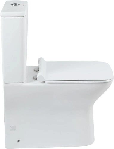 Чаша напольного унитаза Aquanet Rimless Cube-C CL-12248B с сиденьем Чаша напольного унитаза Aquanet Rimless Cube-C CL-12248B с сиденьем