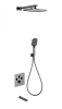 Душевая система Wonzon & Woghand с термостатом, встраиваемая, темный графит (WW-B4005-BGG) Душевая система Wonzon & Woghand с термостатом, встраиваемая, темный графит (WW-B4005-BGG)