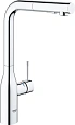Смеситель для кухни GROHE Essence+ с высоким изливом и выдвижной лейкой, хром (30270000) Смеситель для кухни GROHE Essence+ с высоким изливом и выдвижной лейкой, хром (30270000)