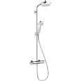 Душевая система hansgrohe Crometta 160 1Jet с термостатом 27264400 Душевая система hansgrohe Crometta 160 1Jet с термостатом 27264400
