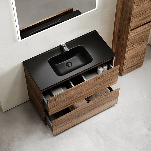 Тумба под раковину Sancos Libra Floor LB90FECH напольная, 890х450х840 дуб чарльстон Тумба под раковину Sancos Libra Floor LB90FECH напольная, 890х450х840 дуб чарльстон