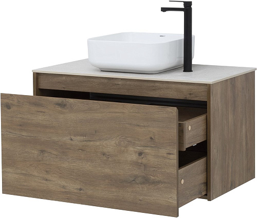 Тумба под раковину Aquanet Nova Lite 90 дуб рустикальный (1 ящик) 00249517 Тумба под раковину Aquanet Nova Lite 90 дуб рустикальный (1 ящик) 00249517