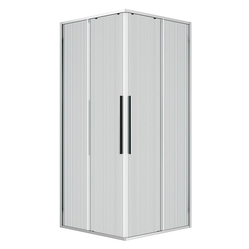 Душевой уголок Niagara Nova NG-4623-34 (90х90х195) квадрат, раздвижная, хром, стекло рифленое Душевой уголок Niagara Nova NG-4623-34 (90х90х195) квадрат, раздвижная, хром, стекло рифленое