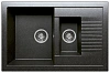 Кухонная мойка Polygran F-21 №16, черная F-21 №16 (Черн)