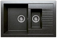 Кухонная мойка Polygran F-21 №16, черная F-21 №16 (Черн) Кухонная мойка Polygran F-21 №16, черная F-21 №16 (Черн)